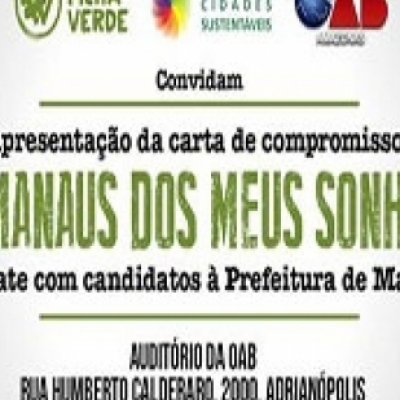 Aconteceu a apresentação da carta de compromisso em Manaus